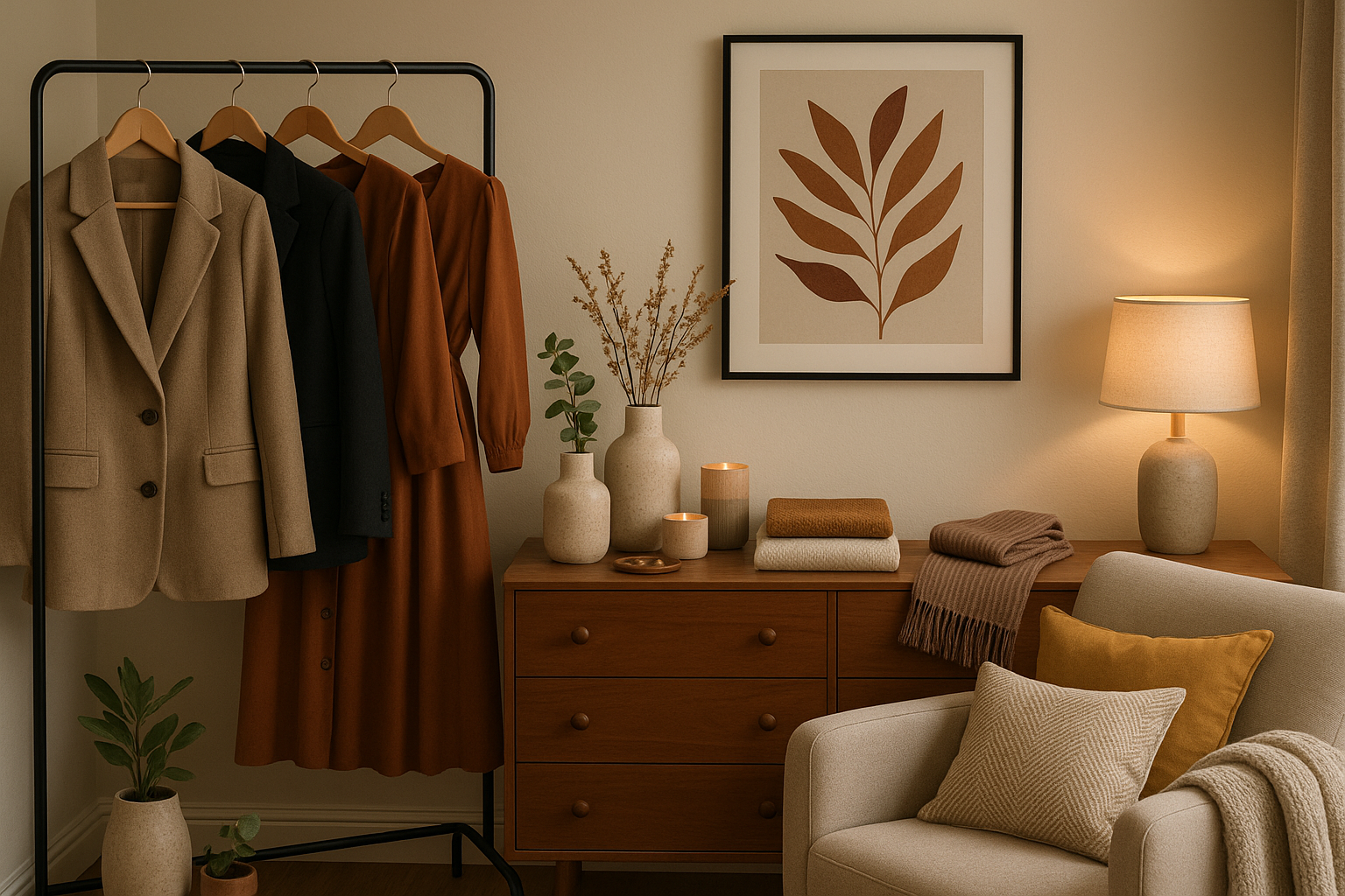image that describe clothing and home decore 